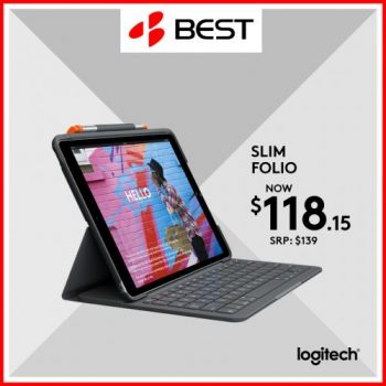 BEST-Denki-Logitech-Tablet-Keyboard-for-Apple-Promotion4-350x350 16-31 July 2021: BEST Denki Logitech Tablet Keyboard for Apple Promotion