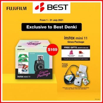 BEST-Denki-Mini-11-Ginza-package-Promotion-350x350 1-31 Jul 2021: Fujifilm Studio Mini 11 Ginza package Promotion at BEST Denki