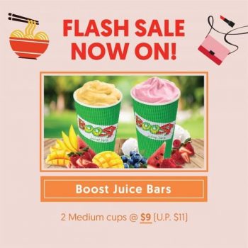Boost-Juice-Bars-1-Day-Flash-Sale-at-Suntec-City-350x350 7 Jul 2021: Boost Juice Bars 1 Day Flash Sale at Suntec City