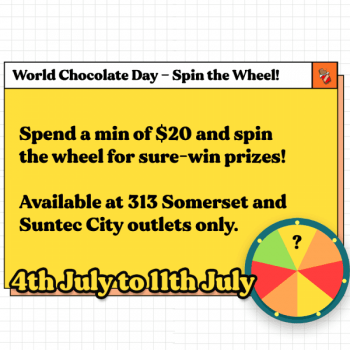 Candy-Empire-World-Chocolate-Day-Promotion-350x350 4-11 Jul 2021: Candy Empire World Chocolate Day Promotion at Suntec City and 313 Somerset