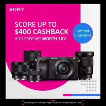 Cathay-Photo-Mid-Year-Promotions-350x350 5-18 Jul 2021: Sony Mid-Year Promotions at Cathay Photo