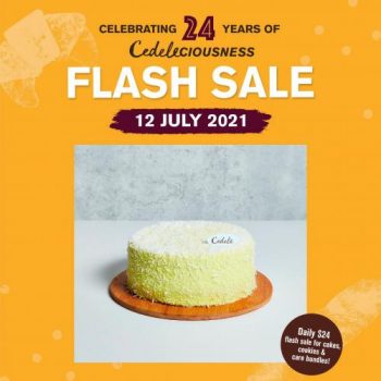 Cedele-24th-Cedelecious-Anniversary-Flash-Sale-350x350 12 Jul 2021: Cedele 24th Cedelecious Anniversary Flash Sale