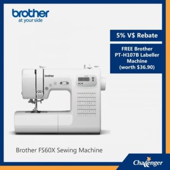 Challenger-Brother-FS60X-Sewing-Machine-Promotion-350x350 21-31 July 2021: Challenger Brother FS60X Sewing Machine Promotion