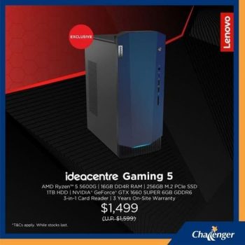 Challenger-IdeaCentre-Gaming-5-Promotion-350x350 29 Jul 2021 Onward: Challenger Lenovo IdeaCentre Gaming 5 Promotion