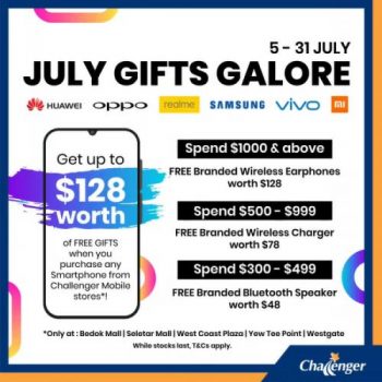 Challenger-July-Free-Gifts-Galore-Promotion-350x350 5-31 Jul 2021: Challenger July Free Gifts Galore Promotion