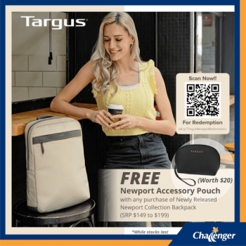 Challenger-Newport-Collection-Backpack-Promotion-350x350 14-31 July 2021: Challenger Newport Collection Backpack Promotion