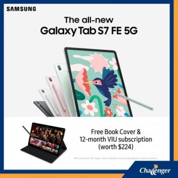 Challenger-Samsung-Galaxy-Tab-S7-FE-5G-Promotion-350x350 14 Jul 2021 Onward: Challenger Samsung Galaxy Tab S7 FE 5G Promotion
