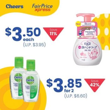 Cheers-Kirei-Kirei-Foaming-Hand-Soap-Promotion-350x350 8 Jul 2021 Onward: Cheers and FairPrice Xpress Kirei Kirei Foaming Hand Soap Promotion