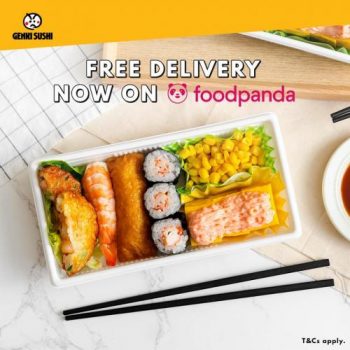 FoodPanda-Genki-Sushi-FREE-Delivery-Promotion-350x350 7-20 Jul 2021: FoodPanda Genki Sushi FREE Delivery Promotion