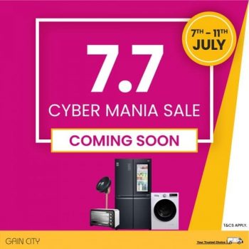 Gain-City-7.7-Cyber-Mania-Sale--350x350 7-11 Jul 2021: Gain City 7.7 Cyber Mania Sale