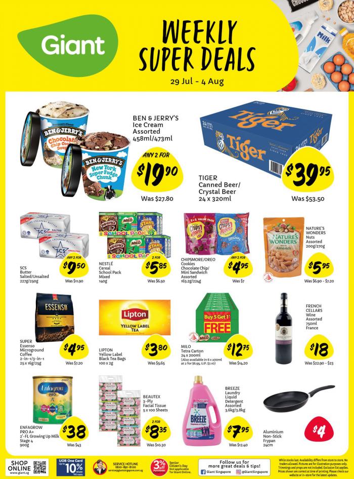 29 Jul 4 Aug 2021 Giant Weekly Super Deals Promotion Sg Everydayonsales Com