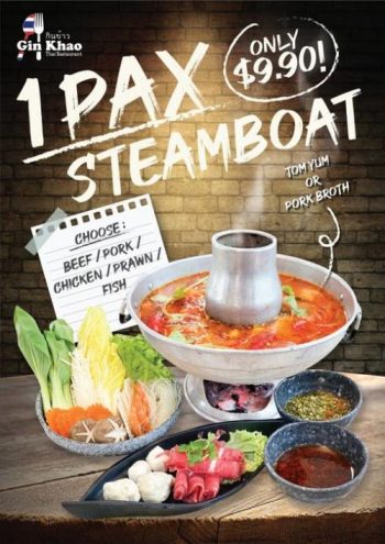 Gin-Khao-Single-Pax-Steamboat-@-9.90-Promotion-350x495 5 Jul 2021 Onward: Gin Khao Single Pax Steamboat @ $9.90 Promotion at SAFRA Tampines