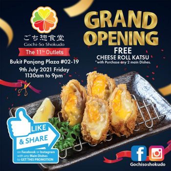 Gochi-So-Shokudo-Bukit-Panjang-Plaza-Opening-Promotion-350x350 9 Jul 2021: Gochi-So Shokudo Bukit Panjang Plaza Opening Promotion