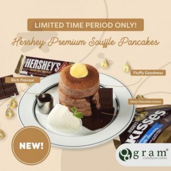 Gram-Cafe-Pancakes-New-Hershey-Premium-Souffle-Pancakes-Promotion-350x350 21 Jul 2021 Onward: Gram Cafe & Pancakes New Hershey Premium Souffle Pancakes Promotion
