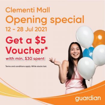 Guardian-Clementi-Mall-Opening-Promotion-350x350 12-28 Jul 2021: Guardian Clementi Mall Opening Promotion
