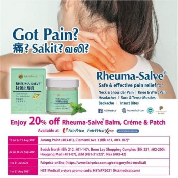 HST-Medical-Self-massage-Demonstration-Promotion-350x350 22 Jul 2021 Onward: HST Medical Rheuma-Salve Balm, Crème and Patch Promotion