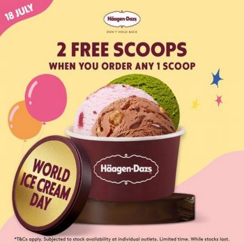 Haagen-Dazs-World-Ice-Cream-Day-Promo-350x350 18 Jul 2021: Häagen-Dazs World Ice Cream Day Promo