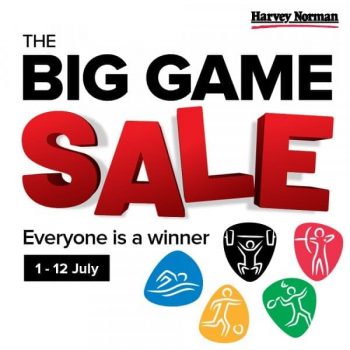 Harvey-Norman-Big-Game-Sale-350x350 1-12 Jul 2021: Harvey Norman Big Game Sale