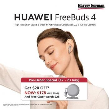 Harvey-Norman-Free-Buds-4-Promotion-350x350 23 Jul 2021 Onward: Harvey Norman HUAWEI Free Buds 4 Promotion