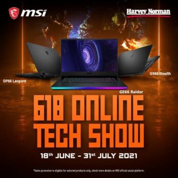 Harvey-Norman-GIB-Online-Tech-Show-350x350 18 Jun-31 Jul 2021: Harvey Norman MSI Online Tech Show