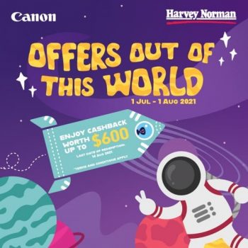 Harvey-Norman-Greatest-Canon-Deals-350x350 1 Jul-1 Aug 2021: Harvey Norman Greatest Canon Deals