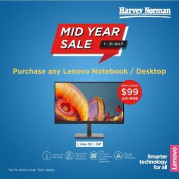 Harvey-Norman-Lenovo-Notebook-Desktop-Mid-Year-Sale-350x350 1-31 Jul 2021: Harvey Norman Lenovo Notebook & Desktop Mid Year Sale