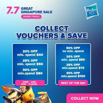 Hasbro-7.7-Lazada-Great-Singapore-Sales-350x350 7 Jul 2021: Hasbro 7.7 Lazada Great Singapore Sales