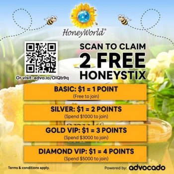 HoneyWorldtm-Loyalty-Program-Loyalty-Rewards-Promotion-350x350 1 Jul 2021 Onward: HoneyWorldtm Loyalty Program & Loyalty Rewards Promotion