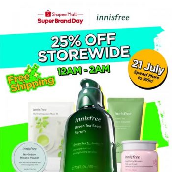 Innisfree-Shopee-Super-Brand-Day-Sale-350x350 21 July 2021: Innisfree Shopee Super Brand Day Sale