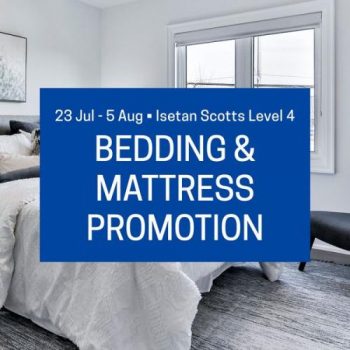 Isetan-Scotts-Bedding-Mattress-Promotion-350x350 23 Jul-5  Aug 2021: Isetan Scotts Bedding & Mattress Promotion