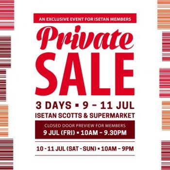 Isetan-Scotts-Private-Sale-350x350 9-11 Jul 2021: Isetan Scotts Private Sale