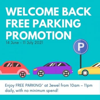 Jewel-Changi-Airport-Free-Parking-Promotion-350x350 14 Jun-11 Jul 2021: Jewel Changi Airport Free Parking Promotion