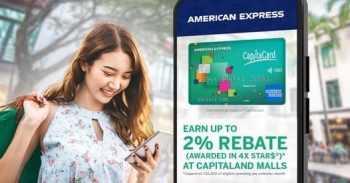 Junction-8-Rebate-Promotion-350x183 1 Jul 2021 Onward: CapitaLand Malls Rebate Promotion with American Express CapitaCard