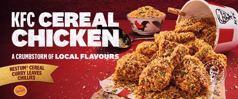 KFCCerealChicken_Singapore-Warehouse-Sale-Clearance-2021-Food-Promotion-Offers-001 9 July 2021 onwards: KFC Singapore Bring Back Cereal Chicken as well as the new KFC Cereal Fries & Ondeh Ondeh Egg Tarts