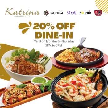 Katrina-Group-20-off-Dine-in-Promo-350x350 Now till 31 Jul 2021: Katrina Group 20% off Dine-in Promo