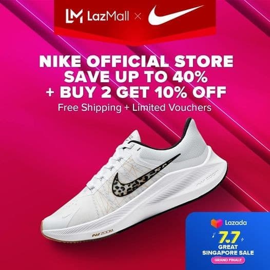 7 Jul 2021: Lazada Nike Official Store Promotion - SG.EverydayOnSales.com