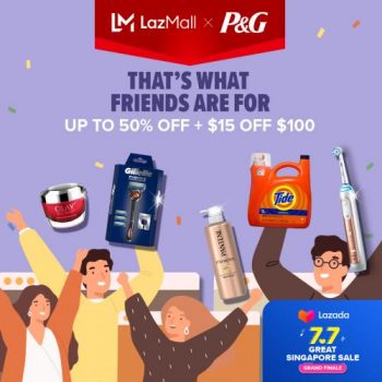 Lazada-PG-7.7-Sale--350x350 7 Jul 2021: Lazada P&G 7.7 Sale