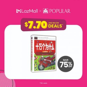 Lazada-POPULAR-Bookstore-7.7-Sale-1-350x350 7 Jul 2021: Lazada POPULAR Bookstore 7.7 Sale