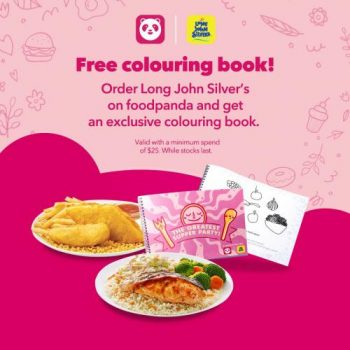 Long-John-Silvers-FoodPanda-FREE-Colouring-Book-Promotion-350x350 14-31 July 2021: Long John Silver's FoodPanda FREE Colouring Book Promotion