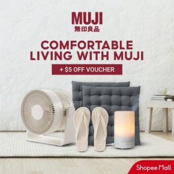 MUJI-Shopee-Comfortable-Living-FREE-5-OFF-Vouchers-Promotion--350x350 13-14 July 2021: MUJI Shopee Comfortable Living FREE $5 OFF Vouchers Promotion