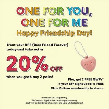 Melissa-Friendship-Day-Promotion-350x350 28 Jul-1 Aug 2021: Melissa Friendship Day Promotion