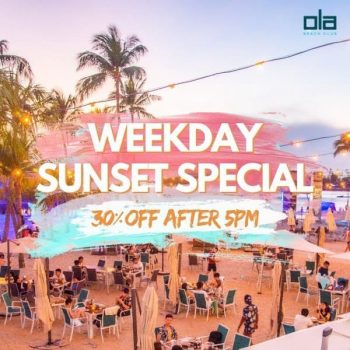 Ola-Beach-Club-Weekday-Sunset-Special-promotion-350x350 9 Jul 2021 Onward: Ola Beach Club Weekday Sunset Special promotion