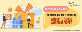 OneLife-July-Top-Spender-Reward-Giveaways-350x137 12-25 Jul 2021: OneLife July Top Spender Reward Giveaways