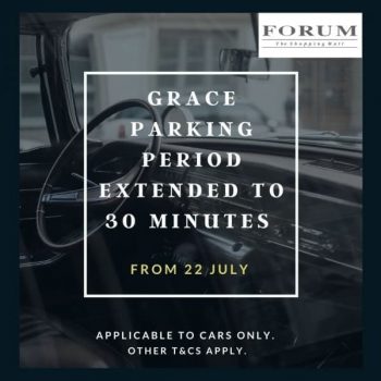 Orchard-Road-Grace-Parking-Period-Of-30-Minutes-Promotion-350x350 22 Jul 2021 Onward: Forum The Shopping Mall Grace Parking Period Of 30 Minutes Promotion at Orchard Road
