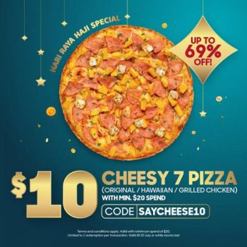 Pizza-Hut-Cheesy-7-Pizza-@-10-Promotion--350x350 16 Jul 2021 Onward: Pizza Hut Cheesy 7 Pizza @ $10 Promotion