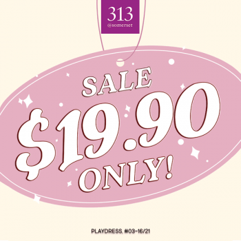 Playdress-Selected-Items-Sale-at-313@somerset-350x350 16-31 July 2021: Playdress Selected Items Sale at 313@somerset