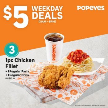 Popeyes-5-Weekday-Deals-Promotion-2-350x350 5 Jul 2021 Onward: Popeyes $5 Weekday Deals Promotion