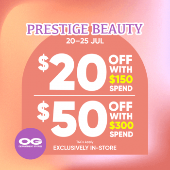 Prestige-Beauty-Brands-Promotion-at-OG--350x350 20-25 July 2021: Prestige Beauty Brands Promotion at OG
