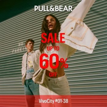 PullBear-SS21-Sale-at-VivoCity--350x350 2-30 Jul 2021: Pull&Bear SS21 Sale at VivoCity