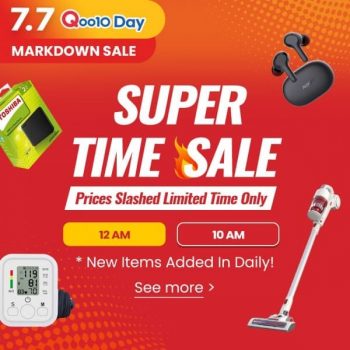 Qoo10-Super-Time-Sale-350x350 6-10 Jul 2021: Qoo10 Super Time Sale
